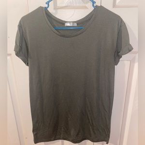 Meduim Awake Tee in Olive